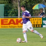 Im Pirnaer Mittelfeld überzeugt Mario Scholze mit Ballführung und Übersicht. Foto: Marko Förster