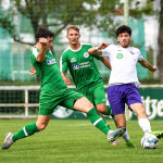 Abräumer mit starkem Passspiel: VfL-Defensivspieler Moritz Keller. Foto: Jakob Reiche (Instagram: @foto_schiri_sport)