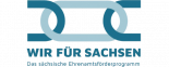 Der VfL wird vom sächsischen Ehrenamtsförderprogramm &quotWir für Sachsen&quot unterstützt.
