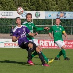 Alle Augen auf den Ball: VfL-Stürmer Marius Riedel behauptet sich gegen seine Gegner. Foto: Marko Förster