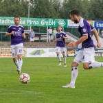 Copitzer Offensivwirbel: Ronny Kreher (li.), Martin Schmidt und Richard Lätsch. Foto: Marko Förster