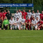Dynamo-Legenden und VfL-&quotAllstars" kickten am 7. Juni 2014 gegeneinander. Foto: Marko Förster