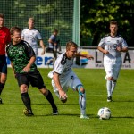 VfL-Angreifer John-Benedikt Henschel scheut keinen Zweikampf. Foto: Marko Förster