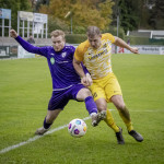 Voller Einsatz, volle Power: VfL-Offensivspieler Jakob Funken haut sich in jeden Zweikampf herein. Foto: Marko Förster