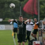 VfL-&quotCapitano" Sebastian Hempel beim Einwurf. Foto: Marko Förster