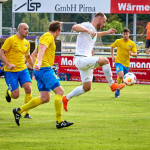 Drängt mit Durchschlagskraft in den Strafraum ein: VfL-Stürmer Florian Müller. Foto: Marko Förster