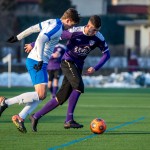 Führt den Ball eng am Fuß: VfL-Stürmer Marius Riedel. Foto: Marko Förster