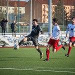 Ball am Fuß, Gegner auf Distanz: So zieht VfL-Stürmer Stefan Höer zum Tor. Foto: Marko Förster