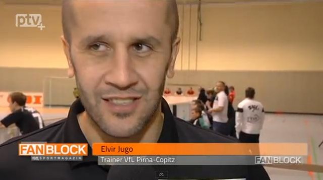 VfL-Trainer <b>Elvir Jugo</b> gab dem Sportmagazin &quot;Fanblock&quot; ein Interview. - VfLJugo_640x357