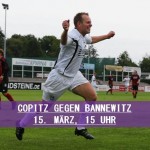 VfL Pirna-Copitz gegen Bannewitz am 15. März, 15 Uhr.