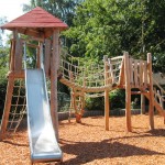 So ähnlich soll der Holzspielplatz beim VfL einmal aussehen. Foto: www.ziegler-spielplatz.de