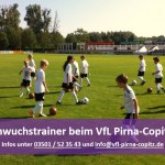 Der VfL Pirna-Copitz sucht Nachwuchstrainer für die Saison 2015/2016 - und zahlt auch eine Übungsleiterpauschale.