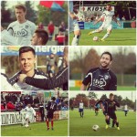 Diese sechs Spieler des VfL Pirna-Copitz haben bereits für die Saison 2016/2017 zugesagt. Klasse, Männer! Fotos: Marko Förster