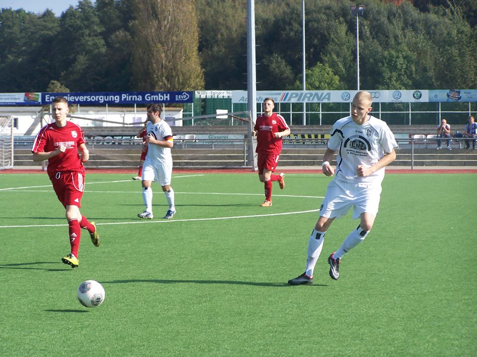 Sicher: Keidel (l.) und Kaiser in der VfL-Abwehr. Foto: VfL